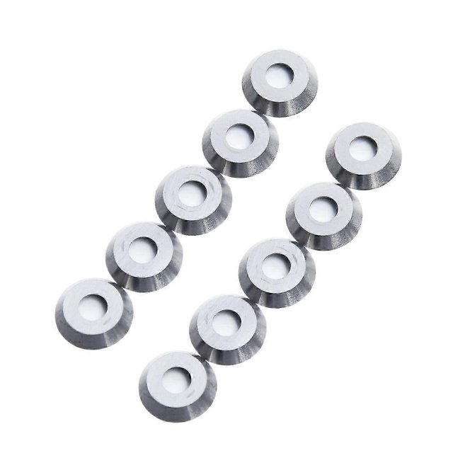 10Pcs Diameter 12mm Round Carbide Cutter Insert Fits for Ci3 Wood Turning