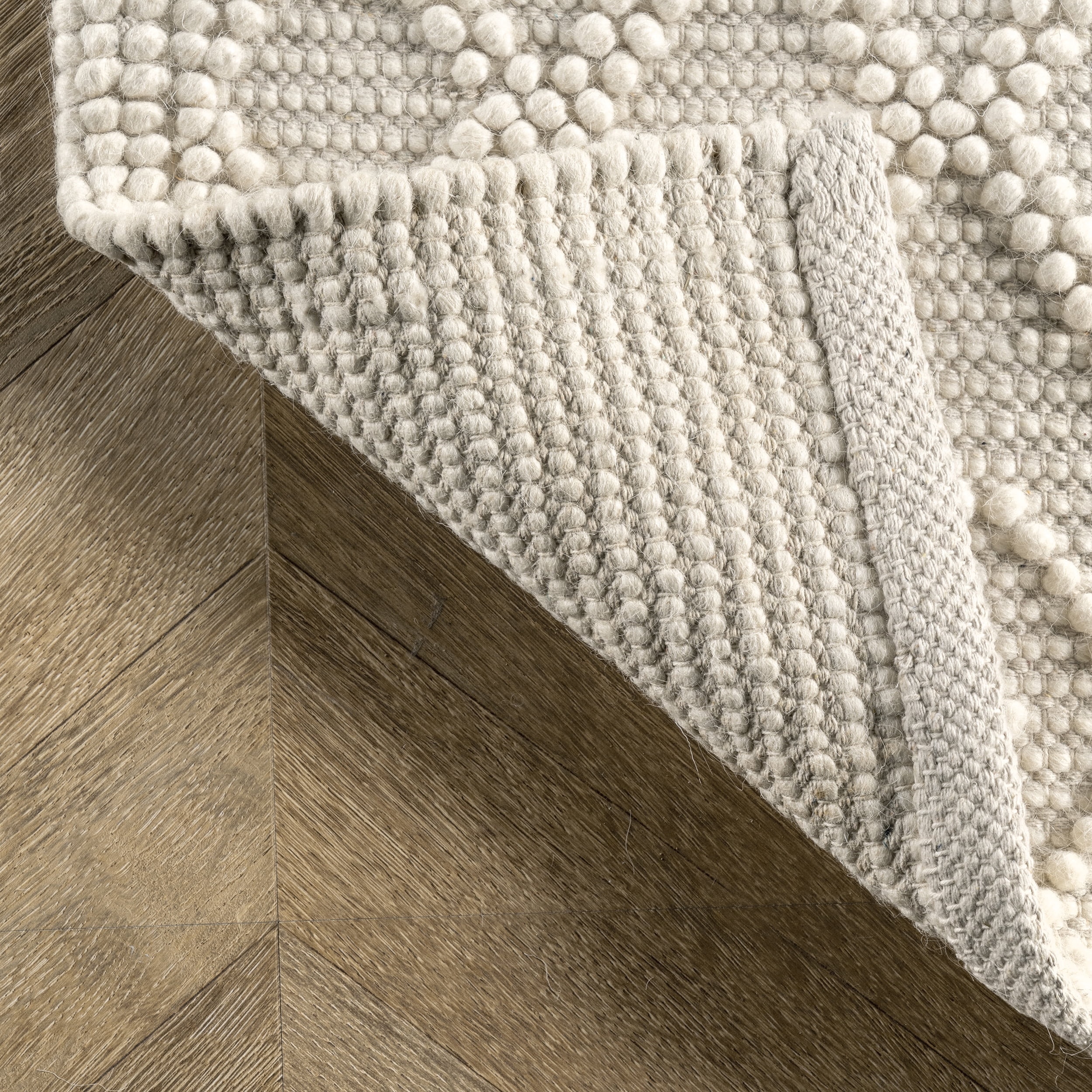 nuLOOM Natti Contemporary Trellis Area Rug, 7' 6" x 9' 6", Ivory