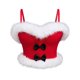 thumbnail image 1 of Camisola moldeadora de cintura con hebilla de lazo de color sólido navideño para mujer, top de poliéster, 1 of 5