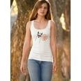 thumbnail image 2 of I'm A Super Star Llama Racerback Tank Women -Image by Shutterstock, Female XX-Large, 2 of 4