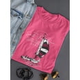 thumbnail image 3 of South Yacht Race Shaped T-Shirt Women -Image by Shutterstock, Female XX-Large, 3 of 4
