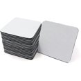 thumbnail image 1 of 40 posavasos en blanco para sublimación, posavasos cuadrados para sublimación, regalo termoadhesivo en blanco, 1 of 5