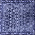 thumbnail image 1 of Ahgly Company Indoor Square Persian Blue Traditional Area Rugs, 3' Square, 1 of 4