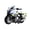 White, variant on NexTone 66 Police Motorcycle Toy - Pull Back Toy Motorcycle with Sound and Light Toy,Toy Motorcycles for Boy,Toys for 3-9 Year Old Boys (Blue)