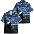 thumbnail image 2 of Cool Bigfoot Men's Hawaiian Shirt, Funny Short Sleeve Button Shirt Shirt for Men Holiday Beach Shirts, 2 of 7