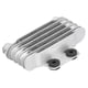 thumbnail image 1 of Radiador Enfriador de aceite de motor Aleación de aluminio Universal para motocicletas Dirt Pit Bikes 125CC‑250CCPlata, 1 of 12