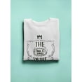 thumbnail image 3 of The No. 1 Dad  Sweatshirt Men -Image by Shutterstock, Male 5X-Large, 3 of 4
