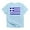 Sky Blue, variant on CafePress - Greece Flag Infant T Shirt - Infant T-Shirt