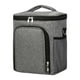 thumbnail image 2 of Meal Bag Large Capacity Handheld Meal Bag Shoulder Crossbody Insulated Bag Lunch Box Bag Fresh Ice Bag, 2 of 7