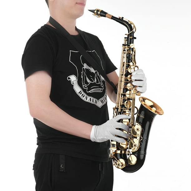 Soprano – support de Saxophone pliable, support de sol en métal, Portable,  avec sac de transport, accessoires