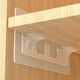 thumbnail image 3 of Estante, Soporte De Partición Laminado Sin Perforaciones, Pegatinas De Tablilla Sin Rastro Para Armario De Vino, Estantería, Vitrina Vogacara HA044508-02, 3 of 6