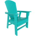 thumbnail image 5 of Portside 5-Piece Square Table and Seashell Adirondack Chair Dining Set, 5 of 9