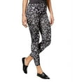 thumbnail image 3 of First Looks Leggings Sans Coutures pour Femmes Kiss Script, Noir, Moyen / Grand, 3 of 3