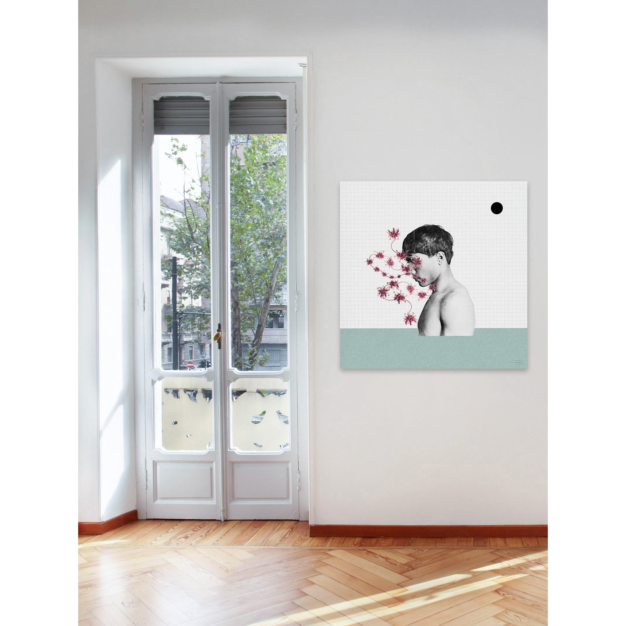 Marmont Hill "Cara Vegetal Nino I" by Bengoa Vazquez Painting Print on Wrapped Canvas