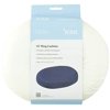 DMI Molded Foam Ring Donut Seat Cushions For Hemmoroids and Back Pain Relief - 14-Inch X 12.5-Inch X 3-Inch - White