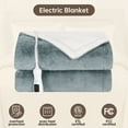 thumbnail image 5 of Heated Blanket Twin Size, Washable Heated Blanket Electric, Electric Blanket, Light Gray, 62" x 84", Blanket Warmer Heating blanket Heat Warming Blanket Electric Blanke Heater, 5 of 7