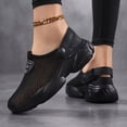 thumbnail image 4 of Women's Breathable Beach Slide Sandals with Hollow-Out Mesh Design, 4 of 9