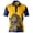 #Z005 Yellow, variant on Men’s England Gradient Print Short Sleeve Top, Button Placket Casual Shirt for Sports & Daily Use, S-4XL (#Z002 Blue,XXXXL)