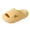 Yellow, variant on Fish Mouth Slippers for Children Thick Non-Slip Sole Summer Bath Shoes Boys Girls Quick-Dry Shower Sandals Solid Color Toddler Indoor/Outdoor Comfort Footwear EVA