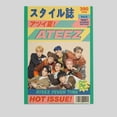 thumbnail image 5 of ATEEZ Digital Poster Bundle – 3 Versions Retro Style - Size 24''x36'' - Postora, 5 of 5
