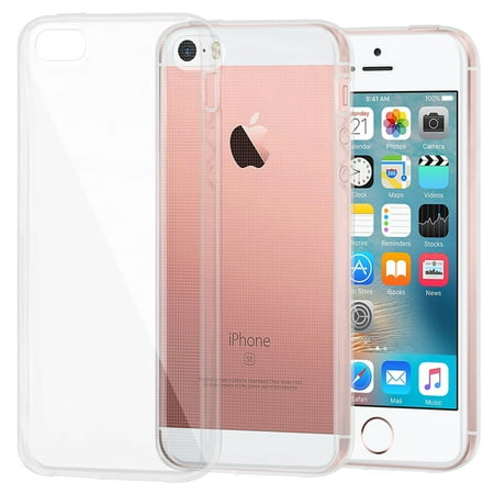 Premium TPU Rubber Skin Case For Apple iPhone SE / 5 / 5s,
