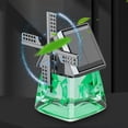 thumbnail image 2 of Anvazise Car Perfume,Auto Windmill Solar Car Perfume Air Freshener Aromatherapy Cute Car Energy Rotating Aromatherapy Diffuser Interior Decoration Accessories Green 1Pc, 2 of 5