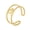 Gold Leo, variant on Unisex Titanium Steel Ring Electroplated Stainless Steel Constellation Zodiac Sign Ring for Men or Women Natural Design Aries Taurus Gemini Cancer Leo Virgo