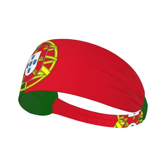 Portugal Flag Sweatbands Non Slip Headbands For Fashion Workout Yoga Sports Elastic Bands Exercise