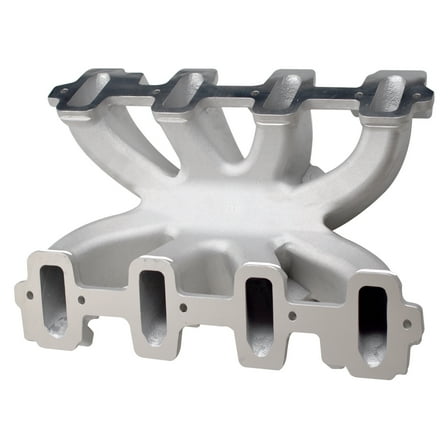 Panlongic Cathedral Port Single Plane Small Block Intake Manifold for Chevy GM LS1 LS2 V8