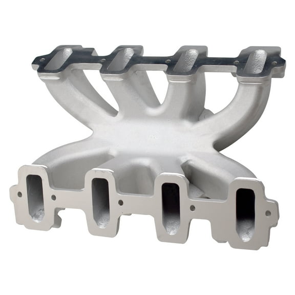Panlongic Cathedral Port Single Plane Small Block Intake Manifold for Chevy GM LS1 LS2 V8