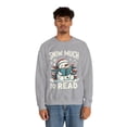 thumbnail image 3 of Snow Much to Read Unisex Reading Christmas Sweatshirt, 3 of 3