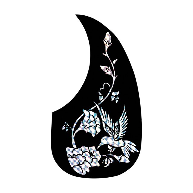 Paquete de 10 adhesivos artesanales Soidarity Protector de paster Negro/plata OD025587-06