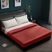 JML Cozy Soft Fleece Throw Blanket With Satin Binding Edges,Throw Blanket for Couch & Sofa,50x60