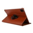 thumbnail image 1 of New iPad Pro 9.7 Leather Case,360 Degree Rotating Stand Smart Cover with Auto Sleep Wake for Apple iPad Pro 9.7 Tablet (Brown), 1 of 9