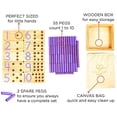 thumbnail image 3 of Counting Peg Board Montessori Math para niños Montessori & Me, 3 of 8