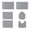 Gray, variant on Bathroom Supplies, Foam Bath Mat 6 Set Whole Room Bathroom Rugs For 6 Pcs Toilet Mats Universal Soft Comfortable Water Absorption Non Slip Thick Machine Washable Easy Dry, Women Gifts