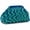 Green Blue, variant on Woven Clutch Purses for Woman Striped Dumpling Colorblock Knitted Woven Cloud Bag for Summer Beach Evening
