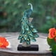 thumbnail image 4 of Escultura de estatuilla de estatua de , el mejor regal decoración de escritorio de estantería Zulema estatua de pavo real, 4 of 8