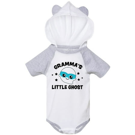 

Inktastic Cute Gramma s Little Ghost with Stars Gift Baby Boy Bodysuit