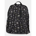 thumbnail image 2 of Madden NYC Women's Dome Backpack with Chain Accent, Black Bow Floral, 2 of 5