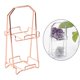 thumbnail image 4 of Soporte de exhibición Material premium Regalo Decorativo Tamaño pequeño Estante sólido Estante pequeño para ahorrar espacio Soporte de almacenamiento Oro rosa Baoblaze Soporte de exhibición, 4 of 8