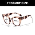 thumbnail image 2 of Personnalité de la Mode Rétro Yeux de Chat Lunettes Anti-Bleu, en TR, Métal, AC, 2 of 5