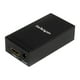 StarTech.com Converter DisplayPort HDMI Active to - 1920 x 1200 - EDID Support - HDMI Ou DVI to DP Converter (HDMI2DP) - Convertisseur Vidéo - HDMI - DisplayPort - Noir - pour P/N: SVA5M3NEUA – image 1 sur 3
