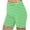 ☪256-Green, variant on Nuoqisi Women's High-Waisted Seamless Compression Biker Shorts - Stripes Ideal for Gym, Yoga, Beach,Running, and Fitness