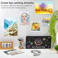 thumbnail image 3 of Shuttle Art 123 Pack Art Pencil Set, 36 Watercolor Pencils,36 Oil Based Pencils,12 Sketch Pencils,12 Metallic Color Pencils,12 Charcoal Pencils,15 Pieces Drawing Kit, Great Gift, 3 of 9