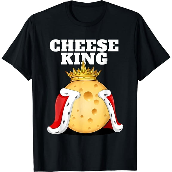 Cheese Lover Graphic T-Shirt for Men Fun Food Theme Casual Wear