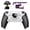 Rubberized White & Black, variant on eXtremeRate SPARK Kit for PS5 Controller BDM-010/020 - OLED Paddles w/ 4 Remappable Buttons, Clicky Triggers & Rubberized Grip (Black)