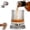 Color D, variant on Hand-Painted Embossed Rotating Whiskey Glass – Artistic 360° Spinning Bourbon Tumbler, Rocks Drinking Glass Cup for Home Bar, Gift for Men