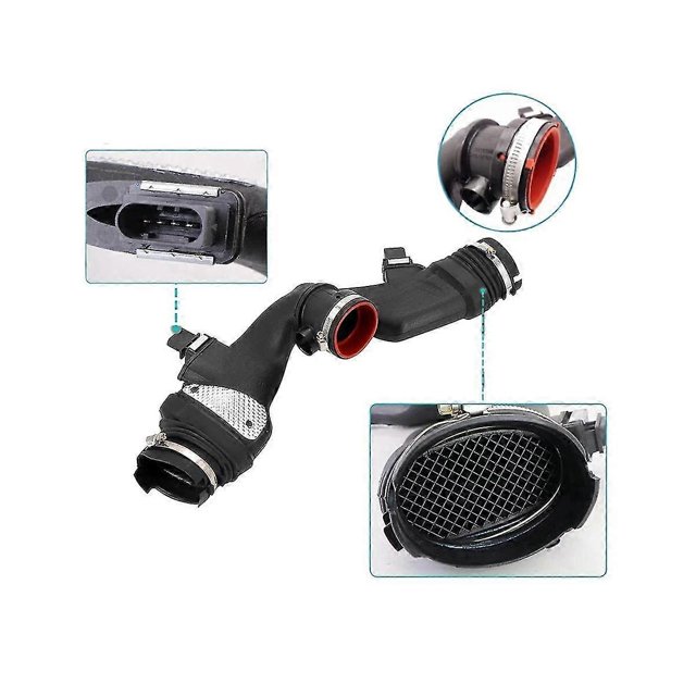 A6420908237 Car Engine Air Duct With Air Mass Sensor For E320 W211 W164 W251 Om642 6420908237