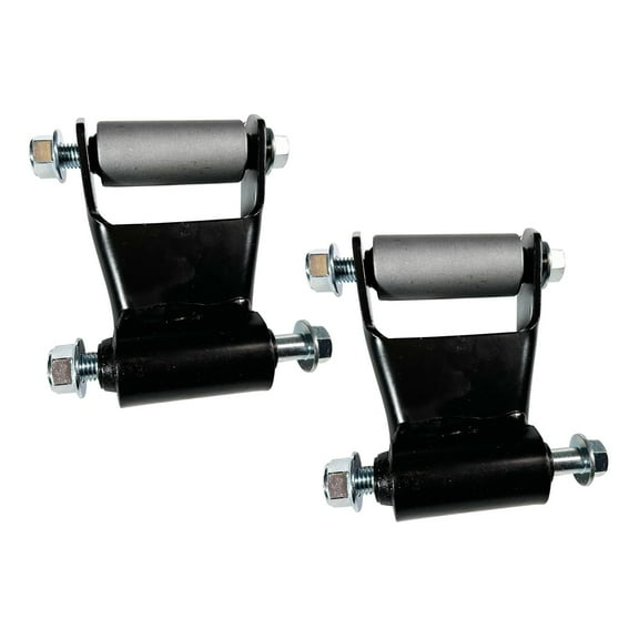 BST BSSP 2PCS Rear Leaf Spring Shackles Repair Kit 722-004 Compatible with Select Ford Bronco F150 F250 F350 Truck E150 E250 E350 E450 Super Duty